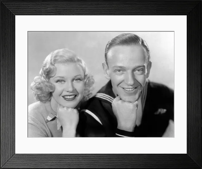 Framed Print : FOLLOW THE FLEET, Ginger Rogers, Fred Astaire, 1936