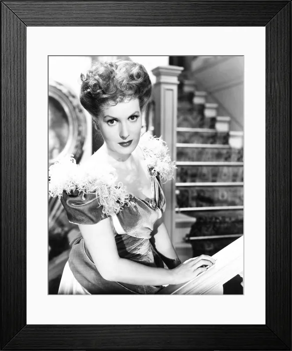 Framed Print : THE FORBIDDEN STREET, (aka BRITTANIA MEWS), Maureen O'Hara, 1949, TM & Copyright 20th Century Fox Film Corp. / courtesy Everett Collection Framed Print : THE FORBIDDEN STREET, (aka BRITTANIA MEWS), Maureen O'Hara, 1949, TM & Copyright 20th Century Fox Film Corp. / courtesy Everett Collection