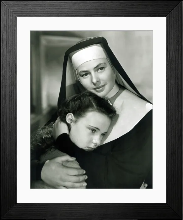 Framed Print : THE BELLS OF ST. MARY'S, Ingrid Bergman, Joan Carroll, 1945