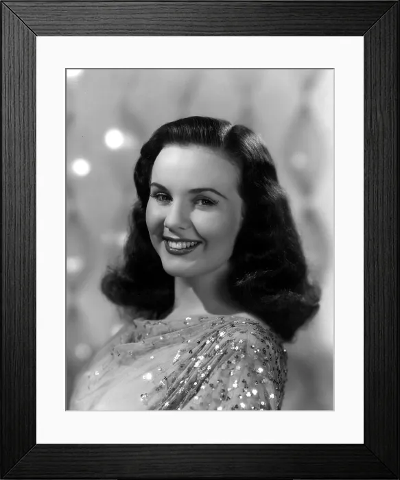 Framed Print : BECAUSE OF HIM, Deanna Durbin, 1946