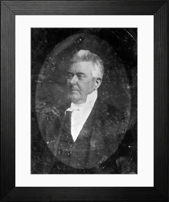Framed Print : John M. Clayton, ca. 1850s. Mathhew Brady Studio