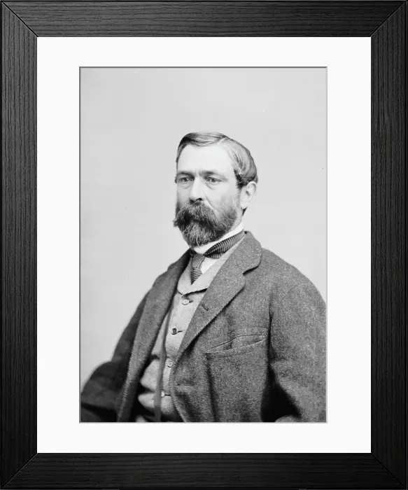 Framed Print : Richard Taylor, General of the Confederate Army, son of President Zachary Taylor. ca. 1860- 1870, Mathhew Brady Studio