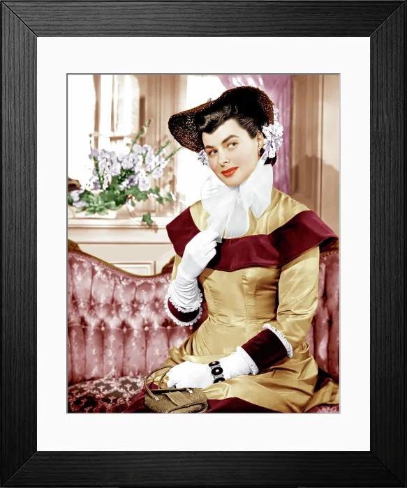 Framed Print : SARATOGA TRUNK, Ingrid Bergman, 1945