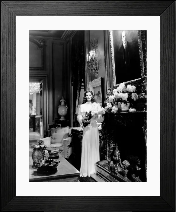 Framed Print : KEEPER OF THE FLAME, Katharine Hepburn, 1942