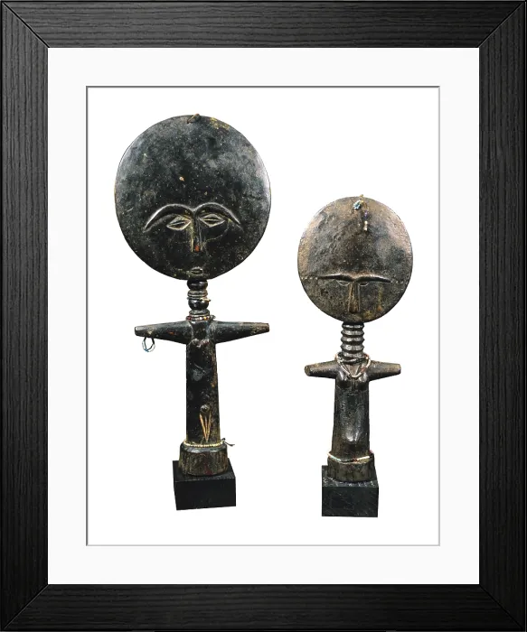 Framed Print : Fertility Idols. Ashanti art. Sculpture on wood. FRANCE. Paris. Museum of African and Oceanic Arts. Proc: GHANA. ASHANTI. AISA / Everett Collection (362)**US SALES ONLY** Framed Print : Fertility Idols. Ashanti art. Sculpture on wood. FRANCE. Paris. Museum of African and Oceanic Arts. Proc: GHANA. ASHANTI. AISA / Everett Collection (362)**US SALES ONLY**