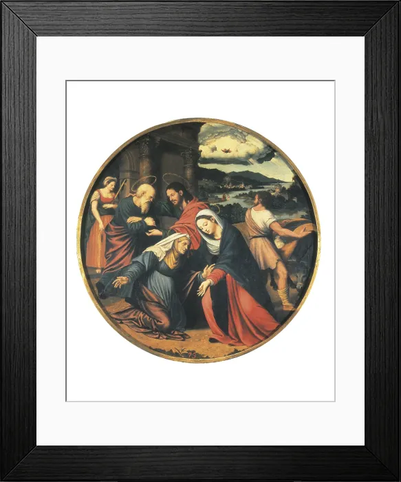 Framed Print : MAIP, Vicente (1480-1550). The Visitation. 1st half 16th c. Scene from the visitation of St. Elisabeth to the Virgin. Renaissance art. Oil on canvas. SPAIN. Madrid. Prado Museum Framed Print : MAIP, Vicente (1480-1550). The Visitation. 1st half 16th c. Scene from the visitation of St. Elisabeth to the Virgin. Renaissance art. Oil on canvas. SPAIN. Madrid. Prado Museum