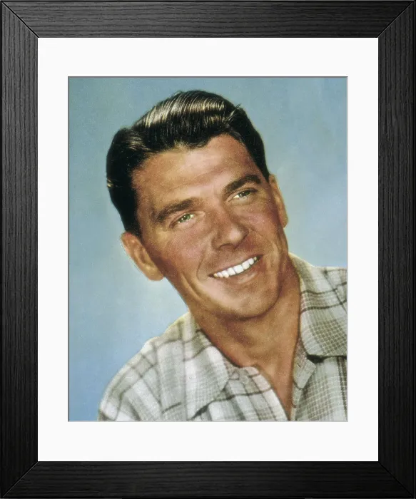 Framed Print : REAGAN, Ronald Wilson (1911-2004). Portrait of Ronald Reagan when he was an actor. AISA / Everett Collection**US SALES ONLY**