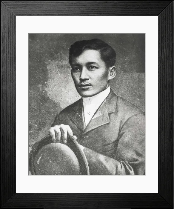 Framed Print : RIZALY ALONSO, Jos Protasio (1861-1896). AISA / Everett Collection**US SALES ONLY**