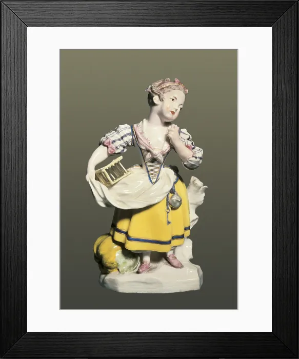 Framed Print : Ceramics of Vincennes (18th c.). FRANCE. Svres. Sevres National Museum for Ceramics. AISA / Everett Collection (57095)**US SALES ONLY**