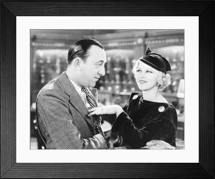 Framed Print : THE KEYHOLE, from left: Allen Jenkins, Glenda Farrell, 1933 Framed Print : THE KEYHOLE, from left: Allen Jenkins, Glenda Farrell, 1933