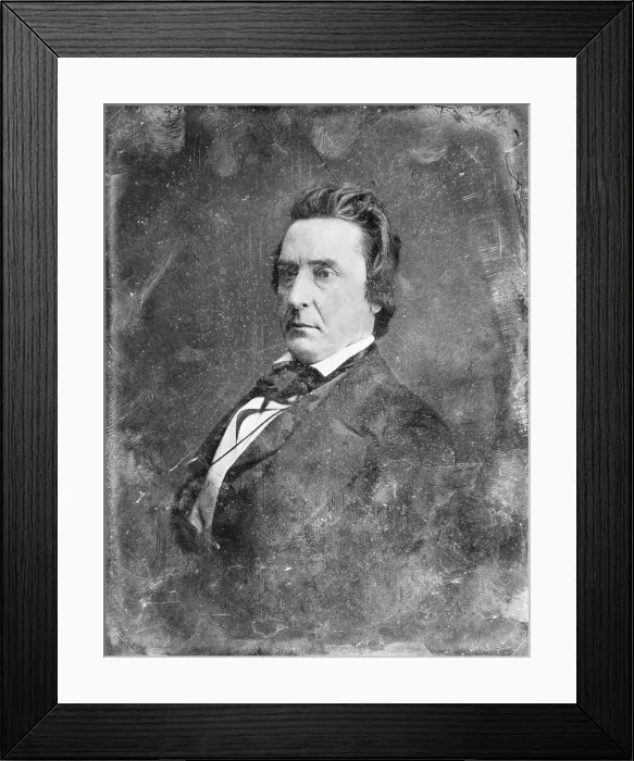 Framed Print : David Rice Atchison, ca. 1850s. Mathhew Brady Studio