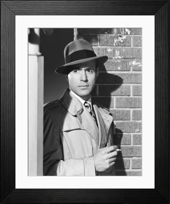 Framed Print : MYSTERY STREET, Ricardo Montalban, 1950