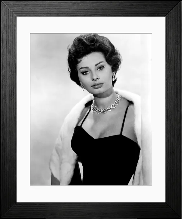 Framed Print : THE KEY, Sophia Loren, 1958 Framed Print : THE KEY, Sophia Loren, 1958