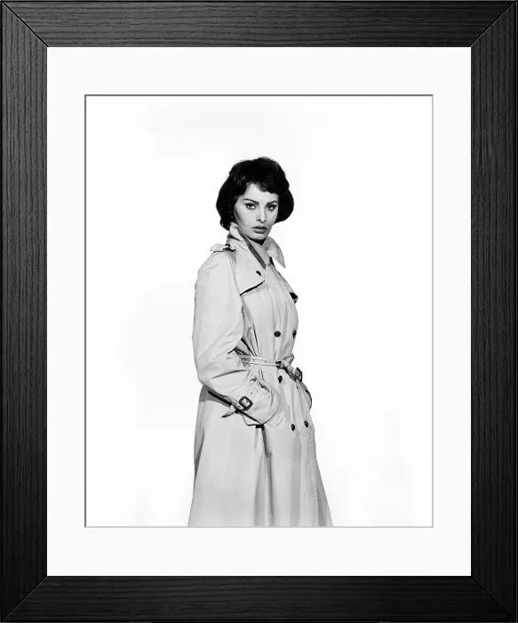 Framed Print : THE KEY, Sophia Loren, 1958 Framed Print : THE KEY, Sophia Loren, 1958
