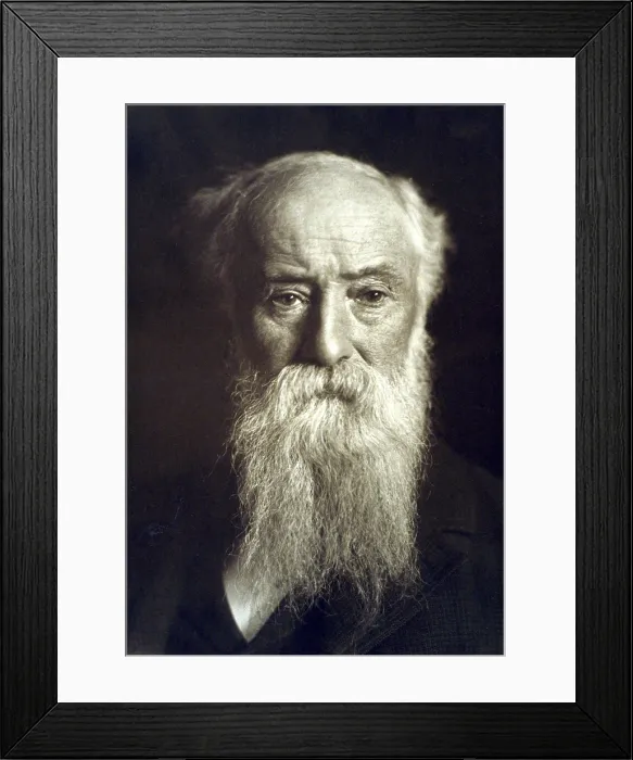 Framed Print : John Burroughs (1837-1921) wrote on nature subjects and inspired the early conservation movement
