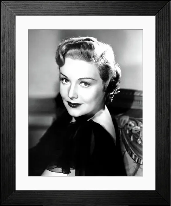 Framed Print : MY SON, MY SON!, Madeleine Carroll, 1940 Framed Print : MY SON, MY SON!, Madeleine Carroll, 1940