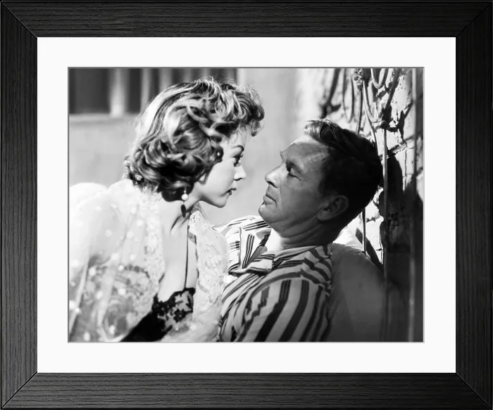Framed Print : NAKED ALIBI, from left, Gloria Grahame, Sterling Hayden, 1954 Framed Print : NAKED ALIBI, from left, Gloria Grahame, Sterling Hayden, 1954