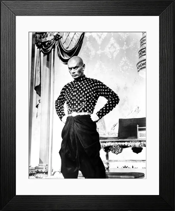 Framed Print : THE KING AND I, Yul Brynner, 1956, TM and Copyright 20th Century Fox Film Corp. All rights reserved / Courtesy: Everett Collection Framed Print : THE KING AND I, Yul Brynner, 1956, TM and Copyright 20th Century Fox Film Corp. All rights reserved / Courtesy: Everett Collection