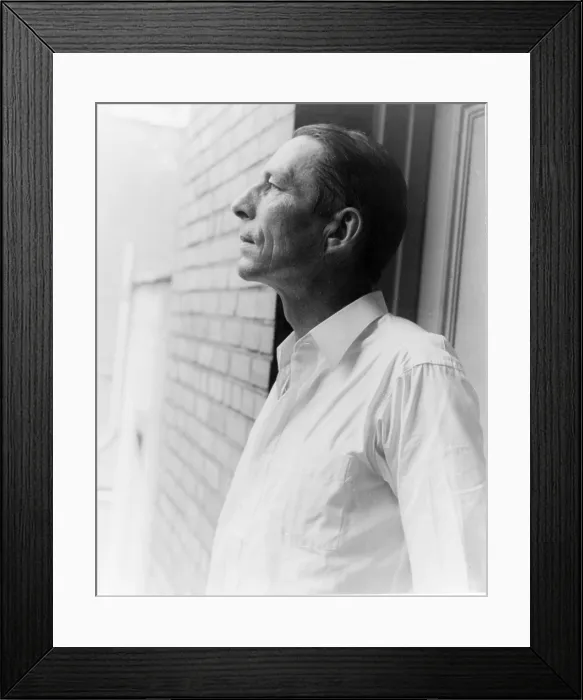 Framed Print : Robinson Jeffers (1887-1962), was an American poet whose works expressed pessimism toward humanity but drew inspiration from nature. 1937 portrait by Carl Van Vechten Framed Print : Robinson Jeffers (1887-1962), was an American poet whose works expressed pessimism toward humanity but drew inspiration from nature. 1937 portrait by Carl Van Vechten