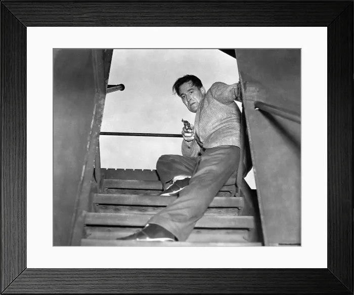 Framed Print : THE NAKED CITY, Ted de Corsia, 1948