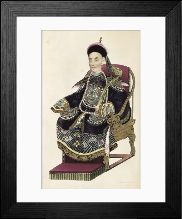 Framed Print : Tao-kuang (1782-1850). Litography. FRANCE. Paris. Ricci Institute in Paris - Chinese Studies Centre. AISA / Everett Collection**US SALES ONLY** Framed Print : Tao-kuang (1782-1850). Litography. FRANCE. Paris. Ricci Institute in Paris - Chinese Studies Centre. AISA / Everett Collection**US SALES ONLY**