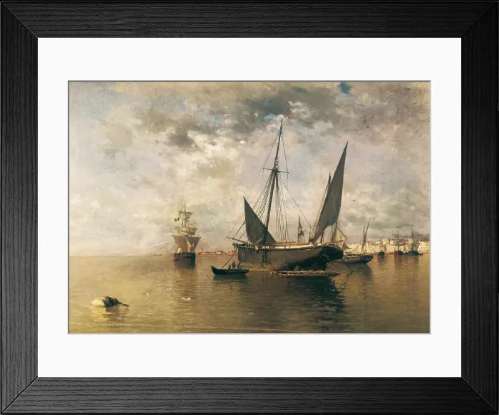 Framed Print : FLORIDO BERNILS, Enrique (1873 - 1929); FLORIDO BERNILS, Enrique (1873 - 1929). The port of Malaga. 1885; The port of Malaga. 1885. Spanish school. Oil on canvas. SPAIN. CAdiz Framed Print : FLORIDO BERNILS, Enrique (1873 - 1929); FLORIDO BERNILS, Enrique (1873 - 1929). The port of Malaga. 1885; The port of Malaga. 1885. Spanish school. Oil on canvas. SPAIN. CAdiz