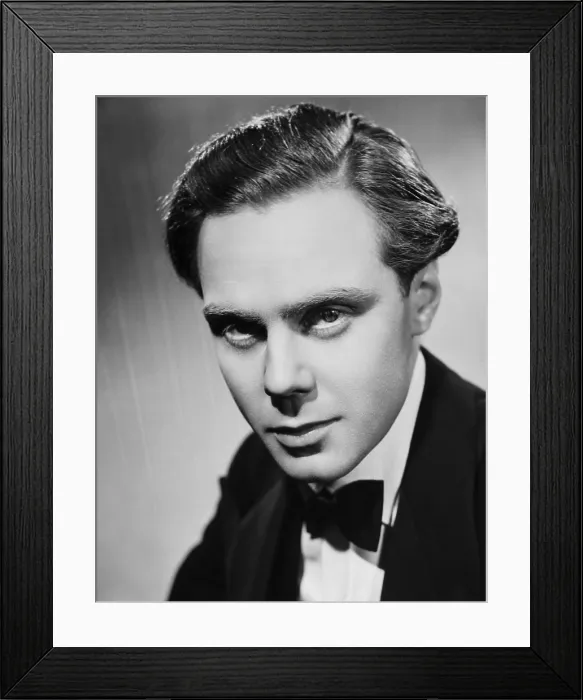 Framed Print : THE FRIGHTENED LADY, (aka THE CASE OF THE FRIGHTENED LADY), Marius Goring, 1940