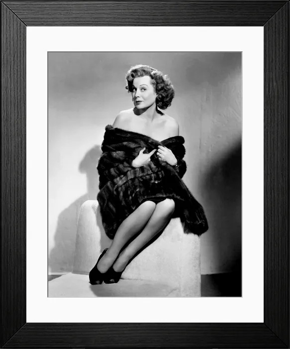 Framed Print : FRENCH LEAVE, Paula Raymond, 1948