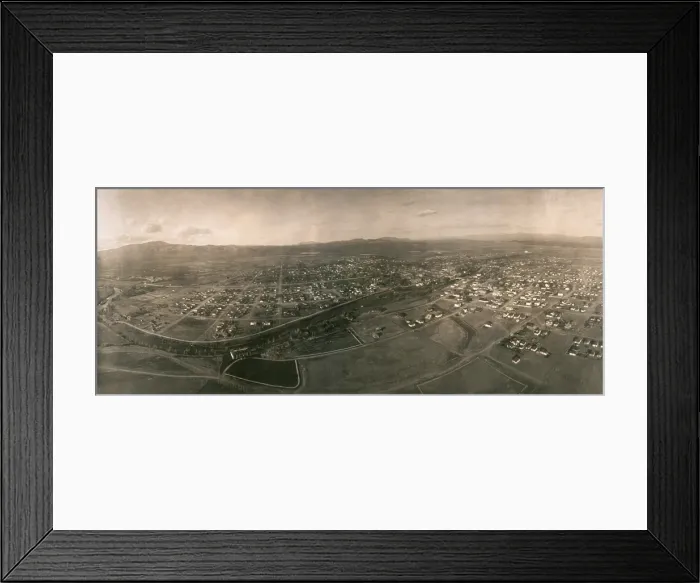 Framed Print : View of Reno, Nevada, photograph by Geo. R. Lawrence Co. 1908 Framed Print : View of Reno, Nevada, photograph by Geo. R. Lawrence Co. 1908
