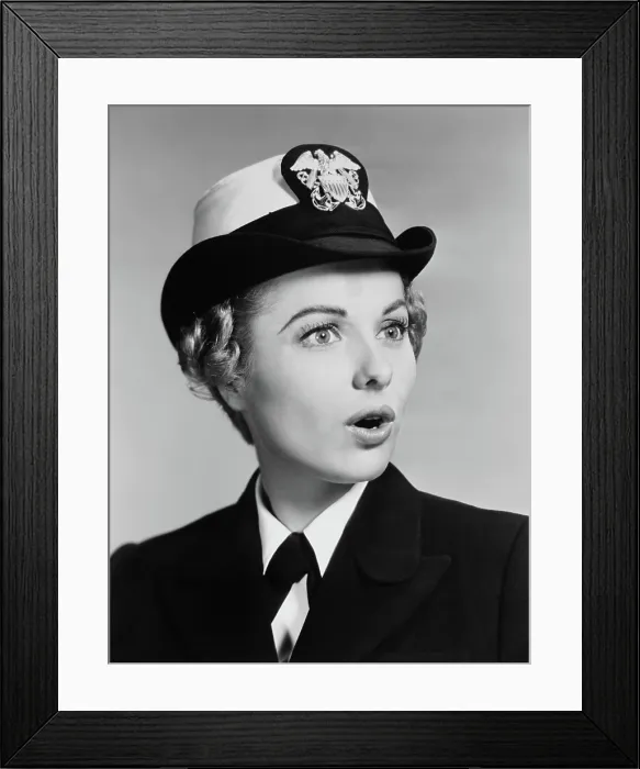 Framed Print : FRANCIS IN THE NAVY, Martha Hyer, 1955
