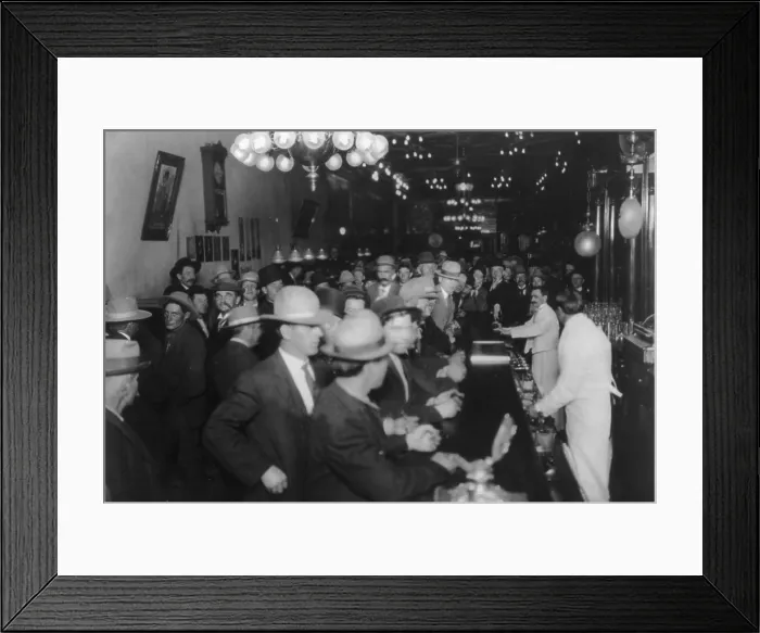 Framed Print : Nevada, open gambling in Reno, looking down crowded bar, photograph by L. Levitch, October 8, 1910 Framed Print : Nevada, open gambling in Reno, looking down crowded bar, photograph by L. Levitch, October 8, 1910