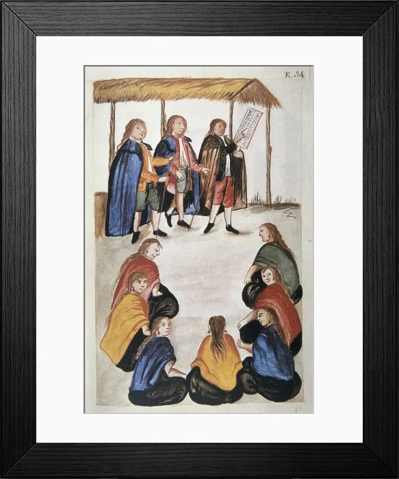 Framed Print : MARTiNEZ COMPAnoN Y BUJANDA, Baltasar Jaime (1735-1797). Trujillo del Peru en el siglo XVIII. 1782 - 1785. Vol 2. Plate 54. 'Padron de los SAbados de las Yndias viudas' Framed Print : MARTiNEZ COMPAnoN Y BUJANDA, Baltasar Jaime (1735-1797). Trujillo del Peru en el siglo XVIII. 1782 - 1785. Vol 2. Plate 54. 'Padron de los SAbados de las Yndias viudas'