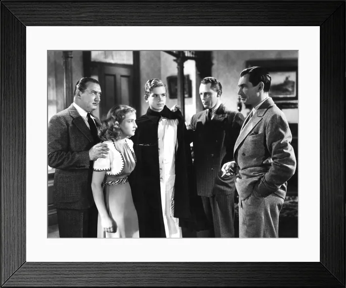 Framed Print : NANCY DREW - DETECTIVE, Bonita Granville, Frankie Thomas, James Stephenson, 1938