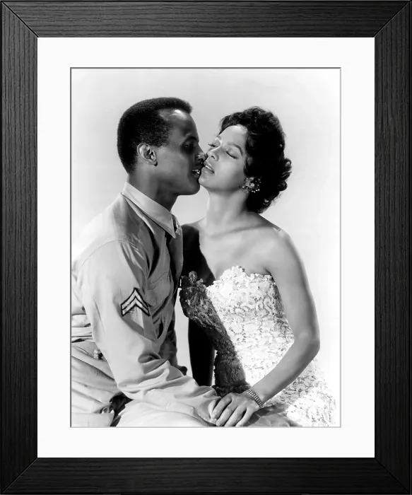 Framed Print : CARMEN JONES, Harry Belafonte, Dorothy Dandridge, 1954, TM and Copyright (c) 20th Century-Fox Film Corp. All Rights Reserved
