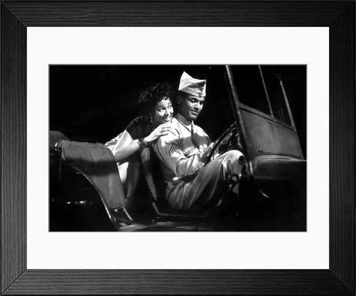 Framed Print : CARMEN JONES, Dorothy Dandridge, Harry Belafonte, 1954. TM and Copyright (c) 20th Century Fox Film Corp. All rights reserved. Courtesy: Everett Collection