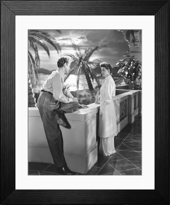 Framed Print : NOW, VOYAGER, from left, Paul Henreid, Bette Davis, 1942 Framed Print : NOW, VOYAGER, from left, Paul Henreid, Bette Davis, 1942