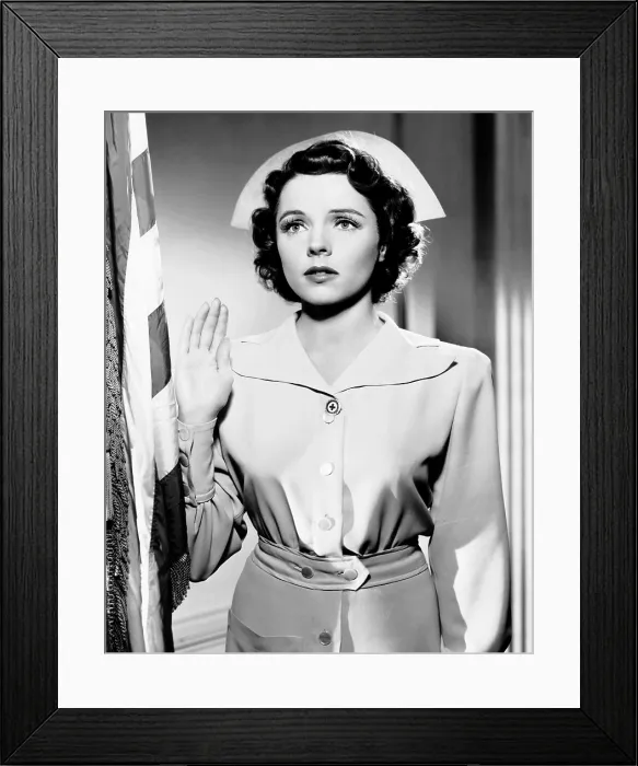 Framed Print : THE NAVY COMES THROUGH, Jane Wyatt, 1942