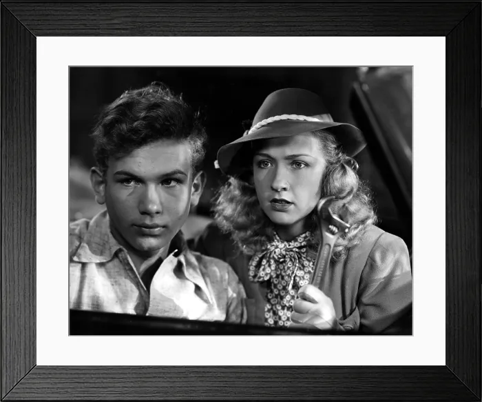 Framed Print : NANCY DREW - DETECTIVE, Frankie Thomas, Bonita Granville, 1938 Framed Print : NANCY DREW - DETECTIVE, Frankie Thomas, Bonita Granville, 1938