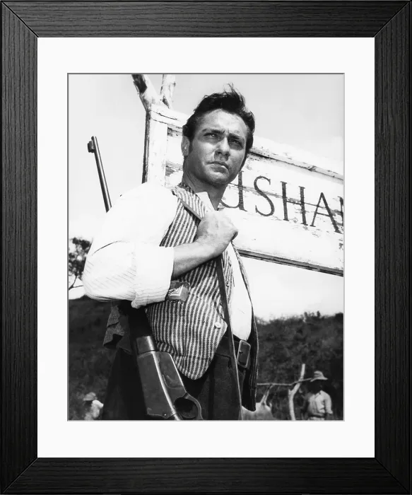 Framed Print : THE NAKED EARTH, Richard Todd, 1958, TM & Copyright 20th Century Fox Film Corp. / courtesy Everett Collection