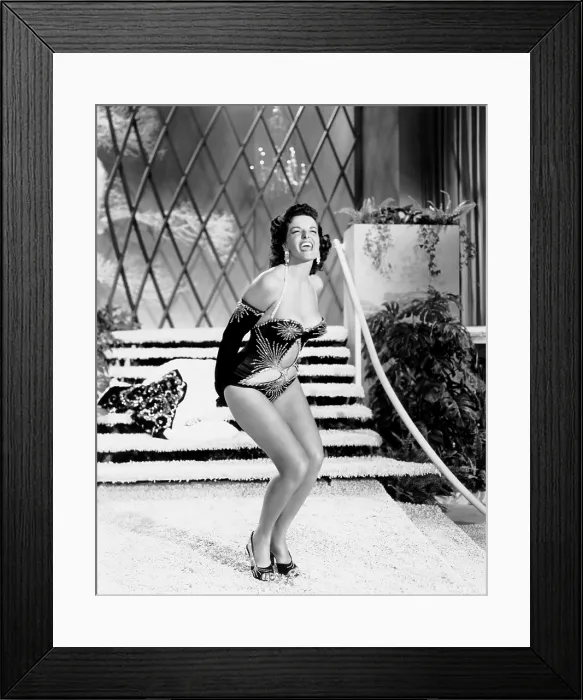 Framed Print : THE FRENCH LINE, Jane Russell, 1954