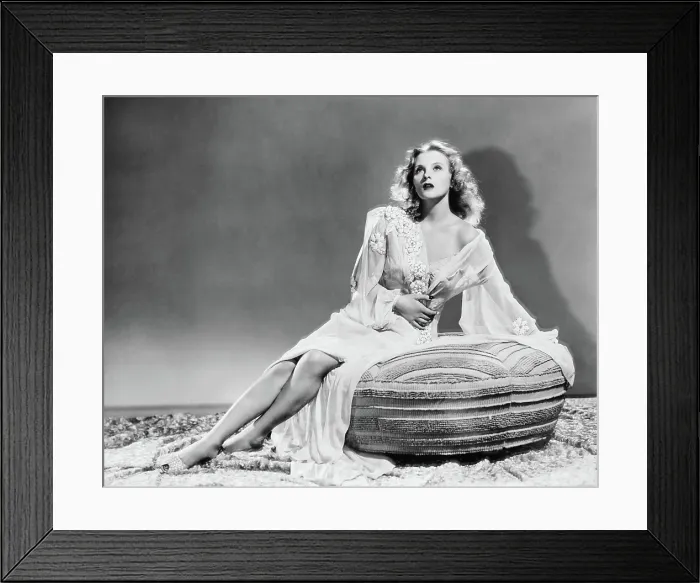 Framed Print : FRANKENSTEIN MEETS THE WOLF MAN, Ilona Massey, 1943