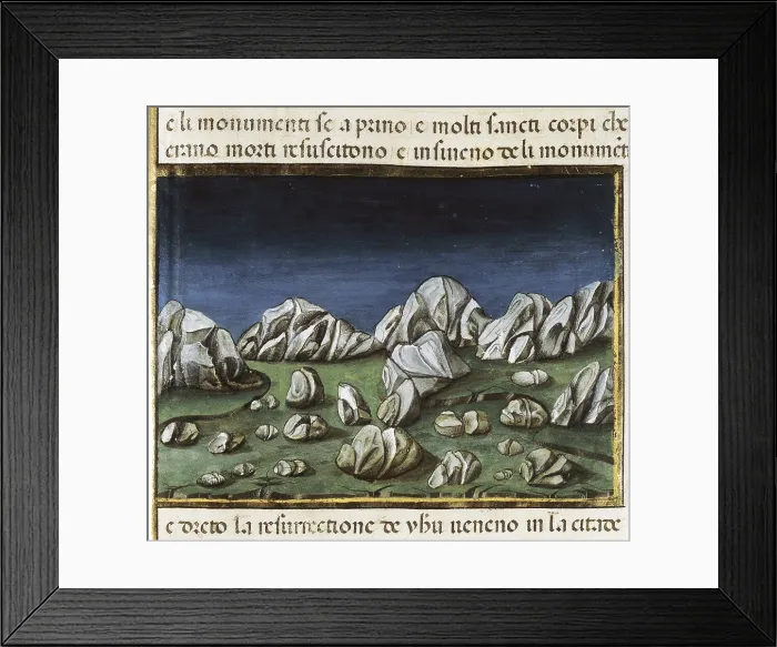 Framed Print : DE PREDIS, Cristoforo (1440-1486). Stories of Saint Joachim, Saint Anne, Virgin Mary, Jesus, the Baptist and the End of the World. 1476 Framed Print : DE PREDIS, Cristoforo (1440-1486). Stories of Saint Joachim, Saint Anne, Virgin Mary, Jesus, the Baptist and the End of the World. 1476