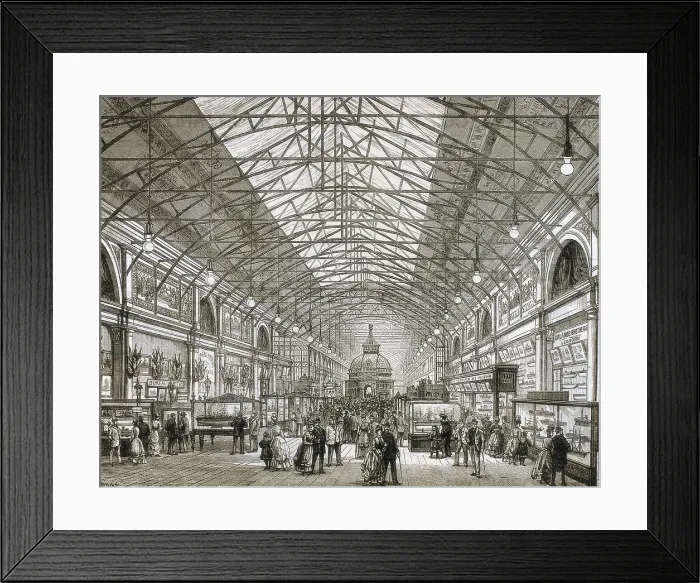 Framed Print : United Kingdom (19th c.). Liverpool. International Exhibition of NavigationTrade and Industry. 'The Illustrated London News' Framed Print : United Kingdom (19th c.). Liverpool. International Exhibition of NavigationTrade and Industry. 'The Illustrated London News'