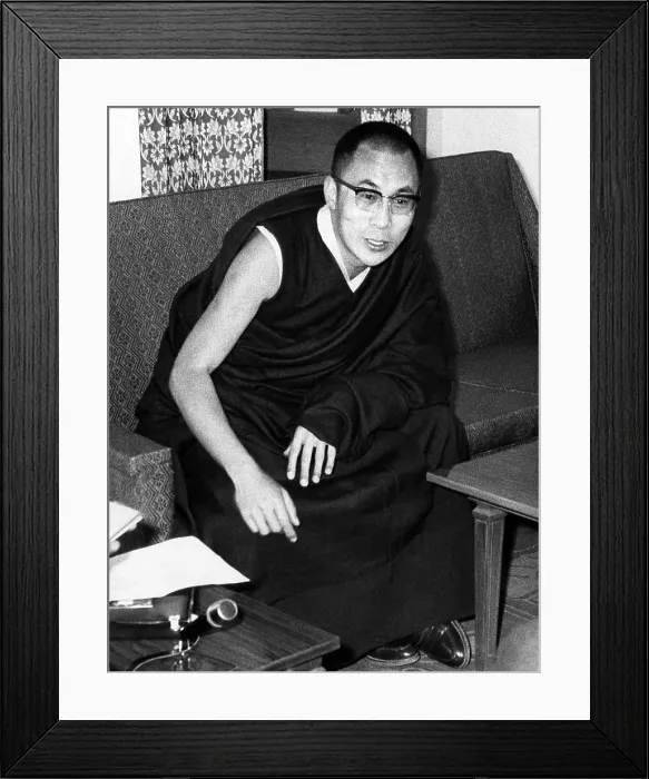 Framed Print : Dalai Lama, 1969. Courtesy: CSU Archives / Everett Collection