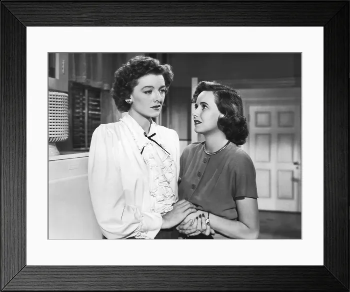 Framed Print : THE BEST YEARS OF OUR LIVES, from left: Myrna Loy, Teresa Wright, 1946