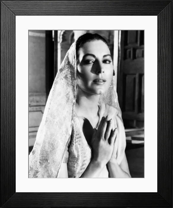 Framed Print : BHOWANI JUNCTION, Ava Gardner, 1956 Framed Print : BHOWANI JUNCTION, Ava Gardner, 1956
