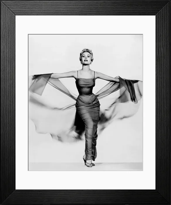 Framed Print : THE BIRDS AND THE BEES, Mitzi Gaynor, in a gown by Edith Head, 1956 Framed Print : THE BIRDS AND THE BEES, Mitzi Gaynor, in a gown by Edith Head, 1956