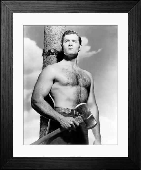 Framed Print : FORT DOBBS, Clint Walker, 1958 Framed Print : FORT DOBBS, Clint Walker, 1958