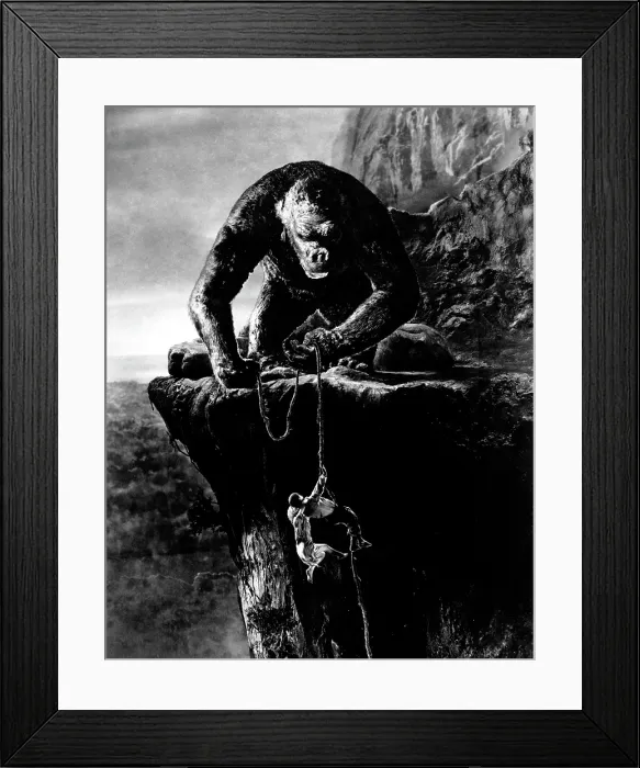 Framed Print : KING KONG, Fay Wray, Bruce Cabot, King Kong, 1933 Framed Print : KING KONG, Fay Wray, Bruce Cabot, King Kong, 1933