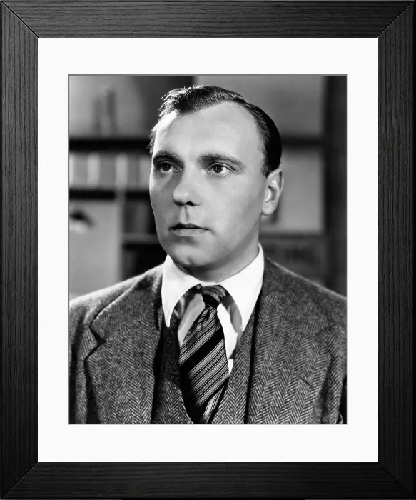 Framed Print : FRIDAY THE THIRTEENTH, Ralph Richardson, 1933 Framed Print : FRIDAY THE THIRTEENTH, Ralph Richardson, 1933